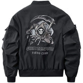 Hearujoy skull embroidery men jacket motorcycle clothes Baseball uniform handsome outdoor harajuku streetwear new tops